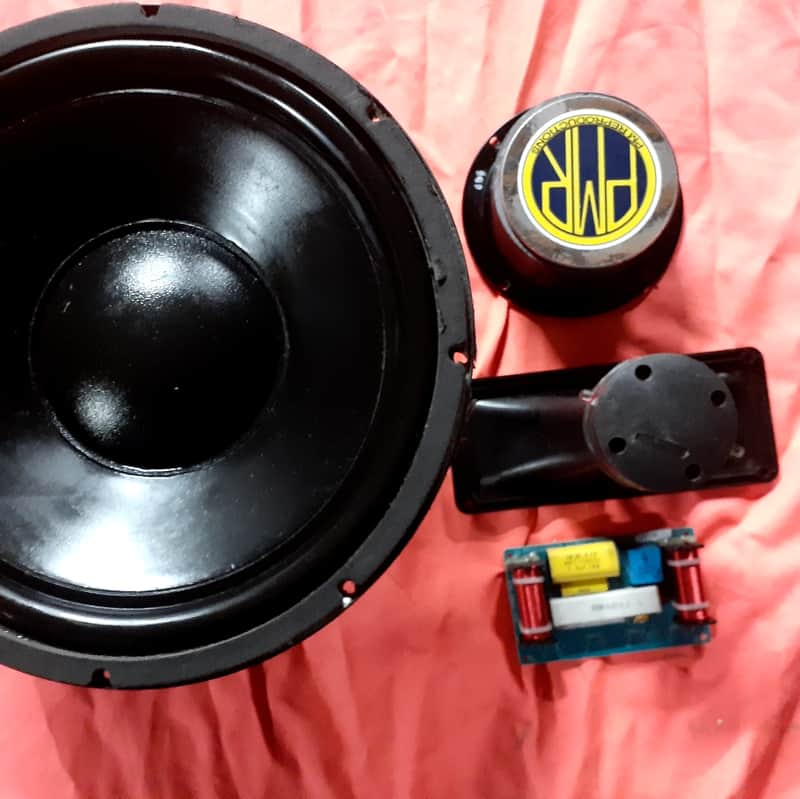 12" 3 WAY SPEAKER UPGRADE REPLACEMENT KIT 5.25" MIDRANGE AND 2X6 HORN TWEETER WITH CROSSOVER! 30KIT image 1