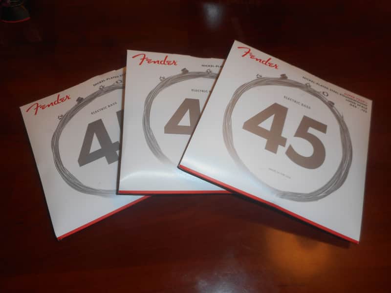 3 SETS! Fender 7250-5M NPS Long Scale 5-String Set For Bass - 073-7250-456 image 1