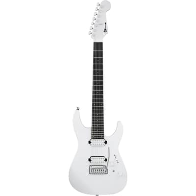 Charvel Pro-Mod Plus DK24-7 HH 2PT EB Limited Edition 7-String Electric Guitar - Celestial Silk image 2