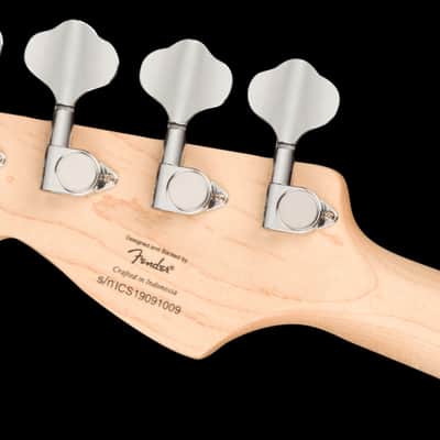 Fender Squier Mini Precision Bass Black Short-Scale Electric Bass Guitar image 6