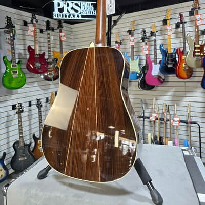 Martin D-35 Left-Handed Acoustic Guitar - Natural w/OHSC & PLEK*D #474 image 9