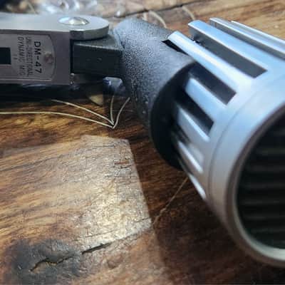 COOL! Aiwa DM-57 Uni-Directional Dynamic Mic 1960s Japan 1960s image 7