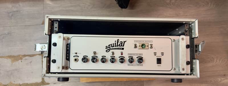 Aguilar DB750 750 Watt Bass Amplifier Rack Head W/ Road Case 2000’s image 1