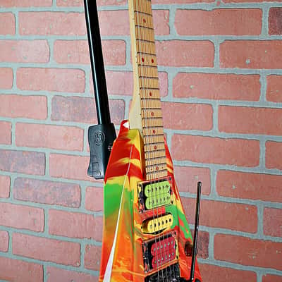 ESP PV Sexy Finger V-II Panther Signature Model of Sex Machineguns 2010 Marble Rainbow OHSC image 17