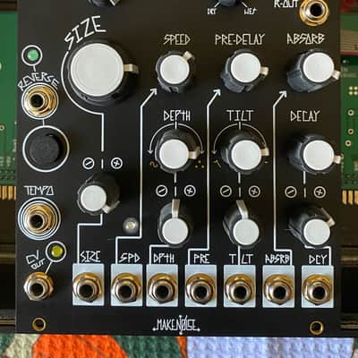 Make Noise Black and Gold Erbe-Verb Eurorack Reverb Effect Module image 1