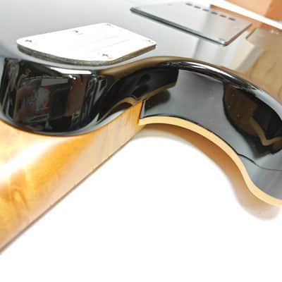 MUSIC MAN Axis Super Sport HH Trans Gold Electric Guitar, a6601 image 13