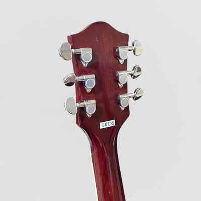 Gretsch G2604T Limited Edition Streamliner Rally II w/ Bigsby Center Block Electric Guitar - Two-Tone Oxblood/Walnut Stain image 6