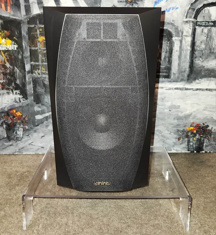 Infinity Infinity Entra One Bookshelf speakers(SINGLE SPEAKER ONLY) 90s  - Black wood image 1