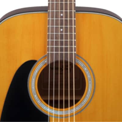 Takamine Guitars Dreadnought Lefty Acoustic Guitar Ovangkol GD30 LH NAT image 3