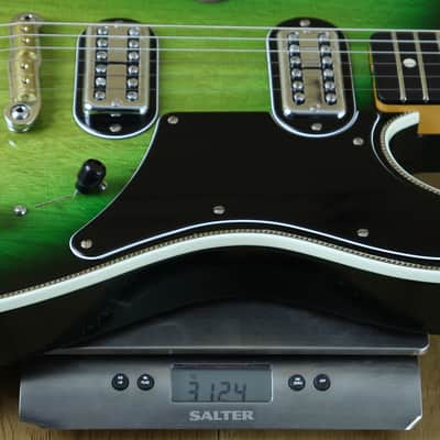 Fender Custom Shop Ron Thorn Masterbuilt Thinline Tele Greenburst ,Vibra-Dyne Vibrato R109988 image 13