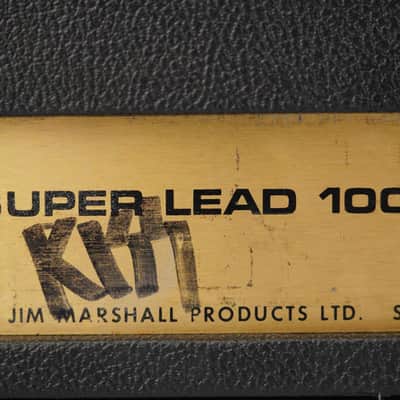 1973 Marshall JMP Super Lead 100w Amp Owned by KISS #57794 image 16
