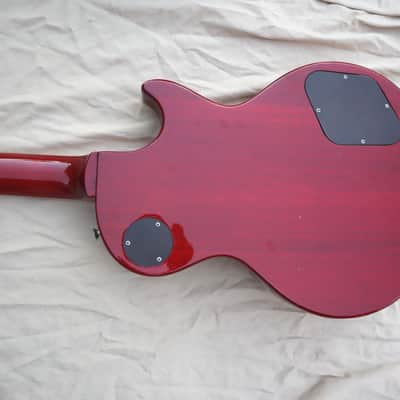Left Handed BURNY Super Grade RLG-55 Cherry Sunburst 2003 China image 4