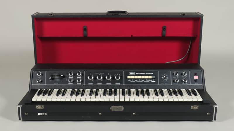 Korg PE-1000 Polyphonic Ensemble + FK-4 Traveler Controller Pedal + glide switch (serviced) image 1