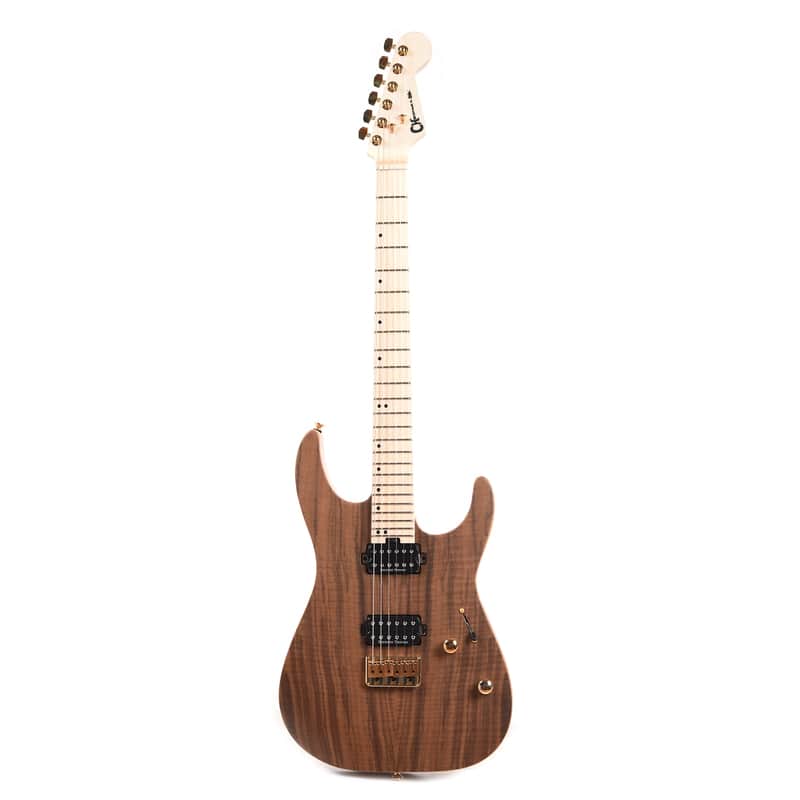 Charvel Pro-Mod DK24 HH HT M Mahogany with Figured Walnut Top image 1