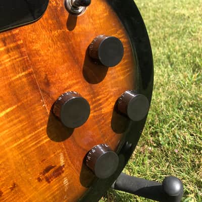 Travis Bean TB1000A Custom Built For Jerry Garcia 1979 Sunburst over flamed Koa image 4