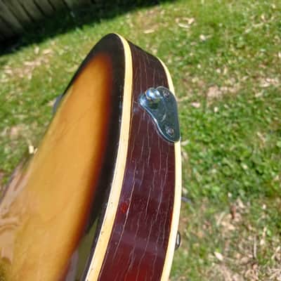 ~Vintage 1967 Kingston Greco Japan Beatle Violin Bass Guitar~ image 10