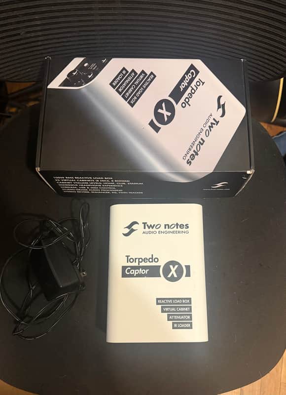 Two Notes Torpedo Captor X 8ohm Stereo Reactive Load Box / Attenuator 2020 - White