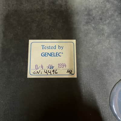 Genelec 1031A - concecutive pair 4496 & 4497 - year 1994 image 10