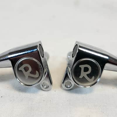 Rickenbacker 00525 Modern Style Guitar Mini Tuning Machine (Keywind) Set (6of 6 With 'R" Logo image 4