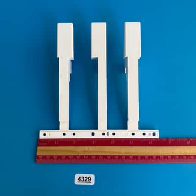 CASIO WK-1800 CTK-471 CTK-533 Keyboard Part: White Keys [D-F-A] 3-Key Set (B) image 7