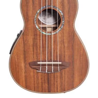 Luna Ukulele High Tide Koa Soprano with Preamp image 3