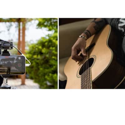 NUX B-10 Vlog 2.4GHz Wireless Vlog Microphone System Lavalier Microphone image 6