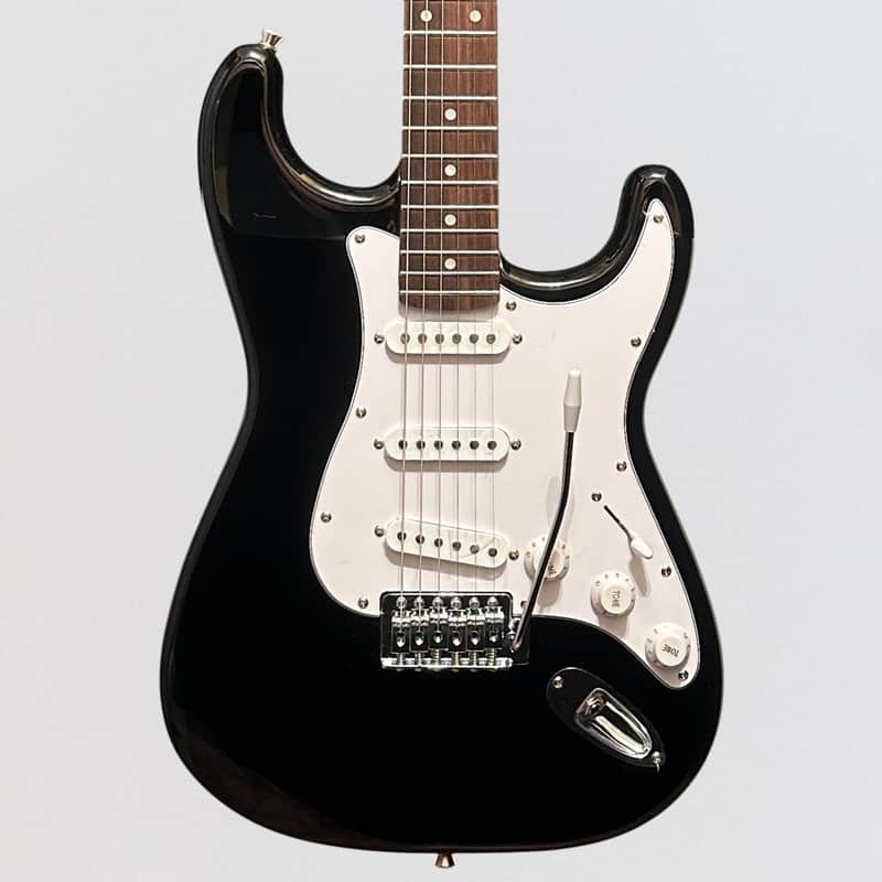 Aria STG-003 Electric Guitar - Black image 1