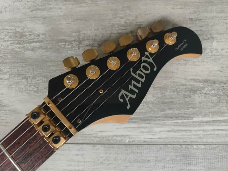 1990's Anboy Japan Dominator Series HSH Superstrat (Purple Burst