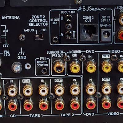 Integra Integra DTM-5.3 stereo receiver 90s - Black image 8