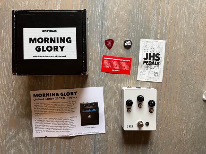 JHS Morning Glory V1 Throwback - Pedal Movie Exclusive 2021 - White image 1