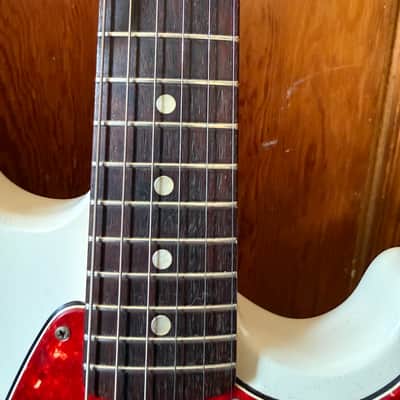 Fender Mustang Guitar with Rosewood Fretboard 1967- White Refin image 4