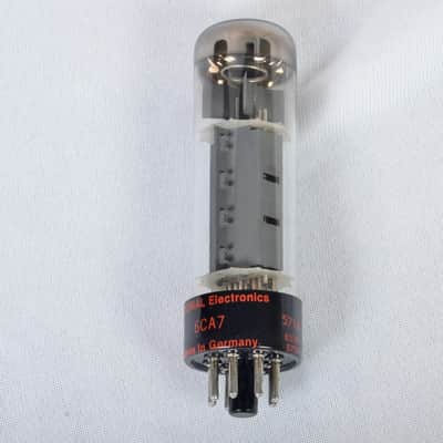Matched Pair National Electronics EL34 / 6CA7 Power Tubes – Made in Germany – Strong Testing image 3
