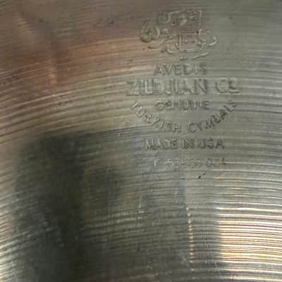 Zildjian A Custom Master sound Bottom High Hat NA image 6