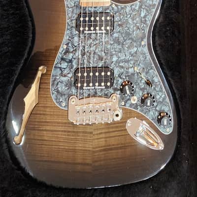 G&L USA Custom Build Legacy HB2 Semi Hollow Body Flamed Maple with 2 Seymour Duncan Coil-Splitting Humbuckers 2014 - Flame image 3