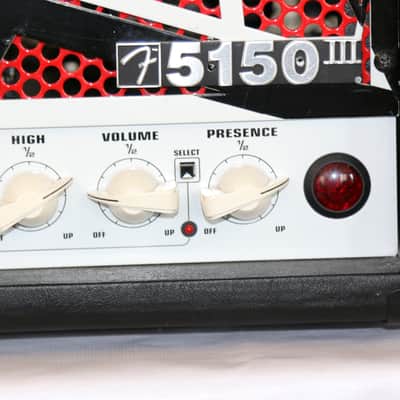 EVH 5150 III 6L6 3-Channel 50 Watt Ltd Ed Color Black/Red/White Amp Head image 4