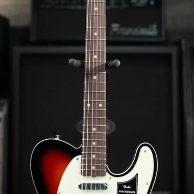 Fender Limited Edition Vintera III Early '60s Custom Telecaster Electric Guitar - 3-Color Sunburst with Gig Bag image 4