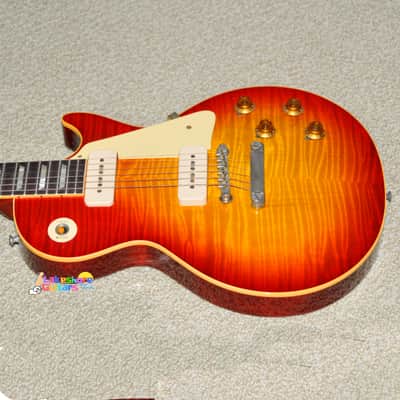 Gibson 59 Les Paul M2M P-90 Murphy Lab Ultra Light Aged 2026 - Washed Cherry image 4