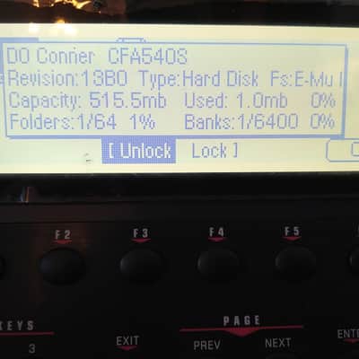 E-MU Systems E6400 Emulator Rackmount 64-Voice Sampler Workstation image 7