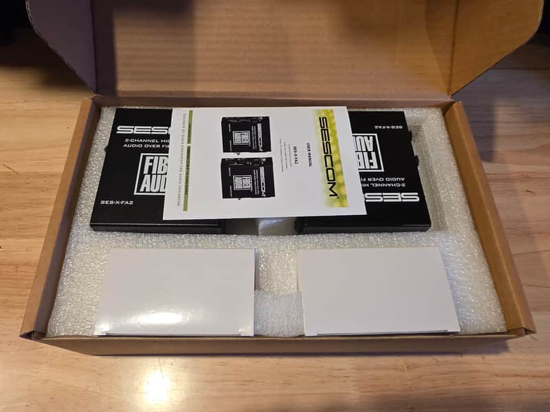 Sescom SES-X-FA2 Audio Fiber Extender image 1