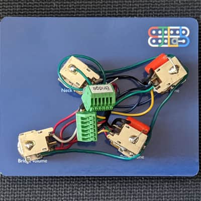 Setbucker Solderless Prewired Kit for Les Paul (Kit Only, with Push-Push Pots) image 2