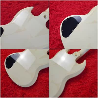 Bacchus BSG-68V SG Standard 1998  - Vintage Series - White  - Made In Japan MIJ image 11