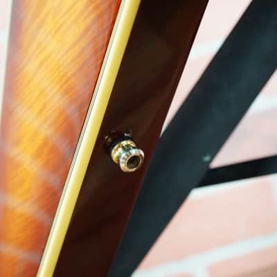 Dean V 79 Select Flame Top Vintage Sunburst With Matching Headstock Made in Korea 1999 With Case image 21