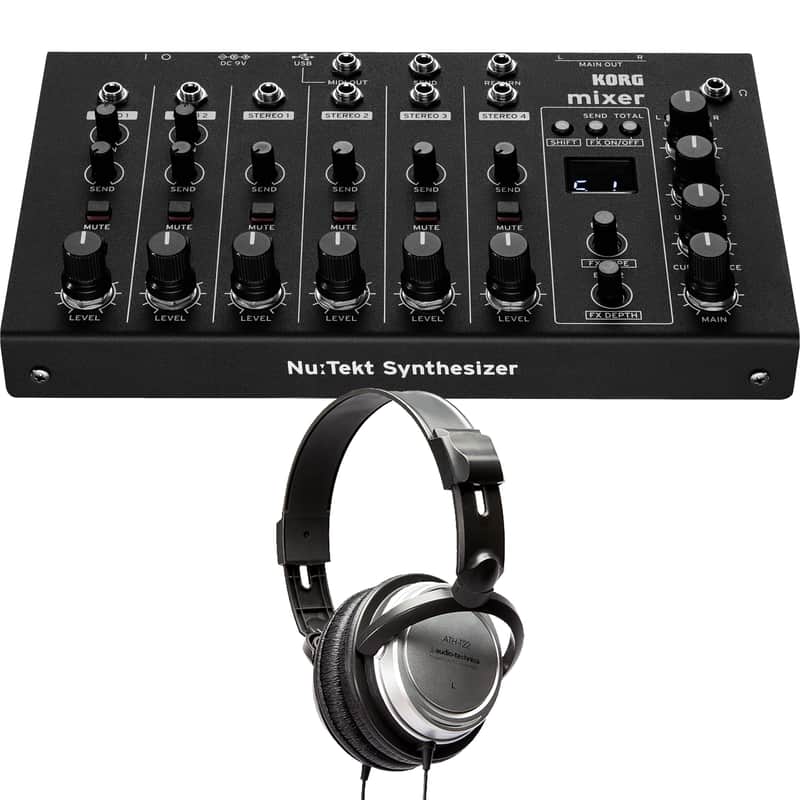 Korg Nu:Tekt NTS-4 Performance Mixer Kit BONUS PAK [Pre-Order] image 1