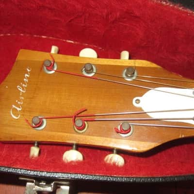 ~1963 Kay Airline Barney Kessel Deluxe 3 Pickup Natural image 7