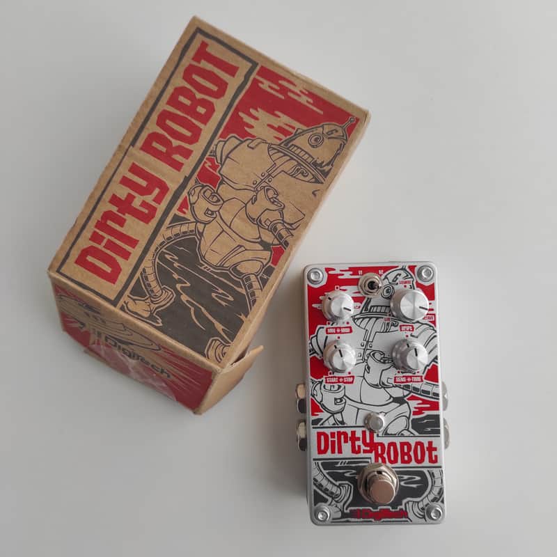 DigiTech Dirty Robot Synth Pedal 2010s - Graphic image 1