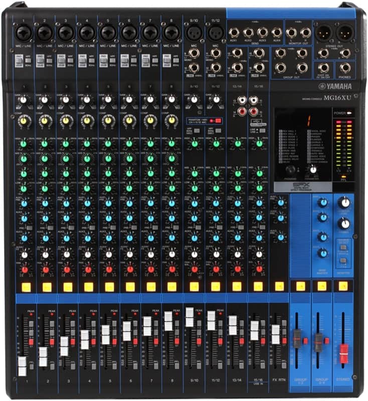 Yamaha MG16XU Mixing Console image 1