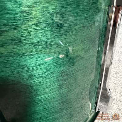 RARE!! Yamaha Recording Custom 15x13" Deep Aqua Rack Tom image 7