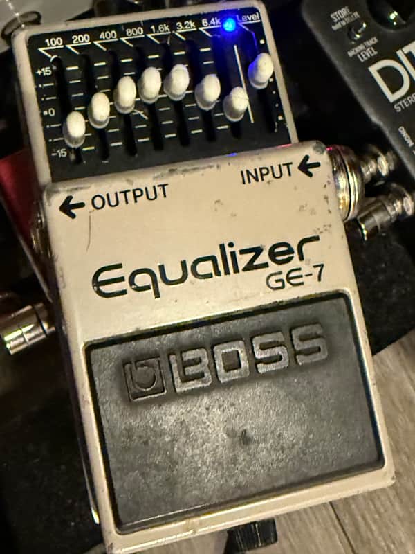 Boss GE-7 Equalizer (Black Label) 1992 - 1997 - Grey image 1