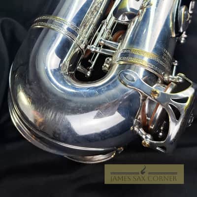 NO TARIFFS - Vintage Yamaha YAS-62S Silver Alto Saxophone Purple Logo image 7