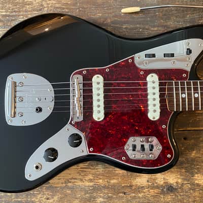 Fender Japan Rare Alder Jaguar Reissue MIJ Piano Black w/ Matching Headstock MIJ Japan 2024 image 8